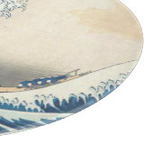 De Grote Golf van Kanagawa Ukiyo-e Japans Glas Snijplank (Hoek)