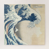 De Grote Golf van Kanagawa Ukiyo-e Japans Legpuzzel (Horizontaal)