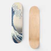De Grote Golf van Kanagawa Ukiyo-e Japans Persoonlijk Skateboard (Voorkant)