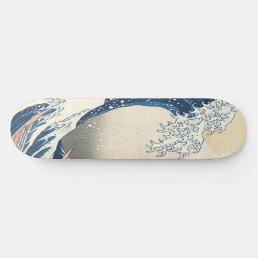 De Grote Golf van Kanagawa Ukiyo-e Japans Persoonlijk Skateboard (Horizontaal)