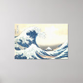 De grote golf van Kanagawa Ukiyo-e Japanse kunst Canvas Afdruk (Voorkant)