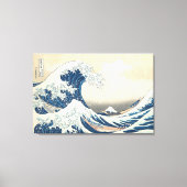 De grote golf van Kanagawa Ukiyo-e Japanse kunst Canvas Afdruk (Voorkant)
