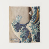 De Grote Golf van Kanagawa Wandkleed (Voorkant)