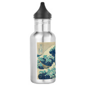 De Grote Golf van Kanagawa Waterfles (Links)