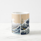 De grote golf van Katagawa Koffiemok (Center)