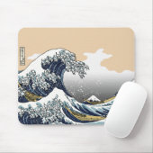 De grote golf van Katagawa Muismat (Met muis)