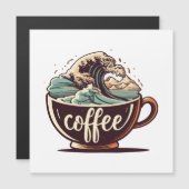 De grote golf van koffie (Voorkant / Achterkant)