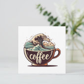 De Grote Golf Van Koffie (Staand voorkant)