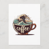 De Grote Golf Van Koffie Informatiekaartje (Achterkant)