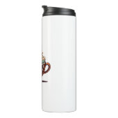 De Grote Golf Van Koffie Thermosbeker (Geroteerd rechts)