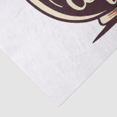 De Grote Golf Van Koffie Tissuepapier (Detail)