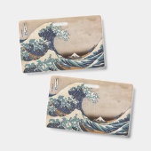 De Grote Golf voor Kanagawa Badge (Voor- en achterkant)