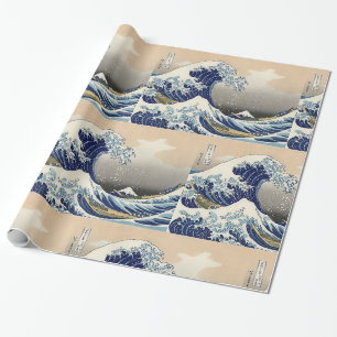 De Grote Golf voor Kanagawa Hokusai Cadeaupapier
