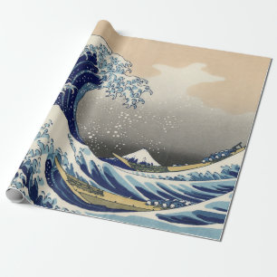 De Grote Golf voor Kanagawa Hokusai Cadeaupapier