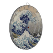 De Grote Golf voor Kanagawa Hokusai Dartbord (Voorkant Links)