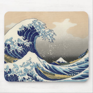 De Grote Golf voor Kanagawa Hokusai Muismat