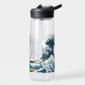 De Grote Golf voor Kanagawa Waterfles (Links)