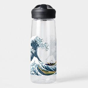 De Grote Golf voor Kanagawa Waterfles