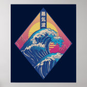 De Grote Golfgolf Poster (Voorkant)