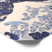 De Grote Golve Ukiyoe Collages Poster (Hoek)