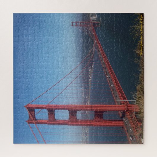 De Grote Gouden Poort Legpuzzel (Verticaal)