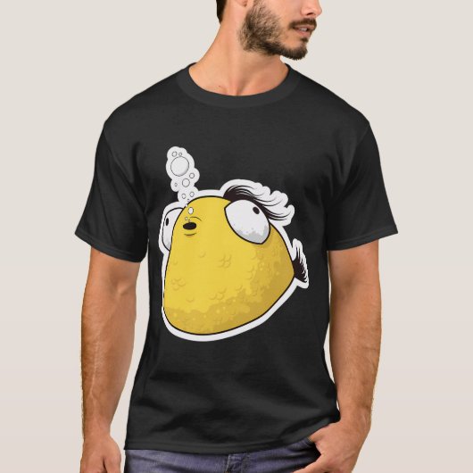 De Grote Gouden Vis T-shirt (Voorkant)