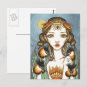 De Grote Grijze Koningin Briefkaart (Voorkant / Achterkant)