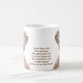 De Grote Grijze Mok van de vogelpest (Center)