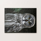 De Grote Grijze Uil 11x14 252pc jpcnm Legpuzzel (Horizontaal)