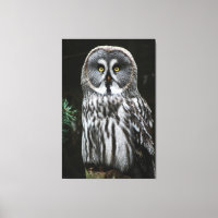De Grote Grijze Uil 40x60 (100x150cm) waccna