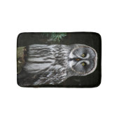 De grote grijze uil bmcnm badmat (Voorkant)