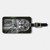 De Grote Grijze Uil cd ltcnm Bagagelabel (Voorkant horizontaal)