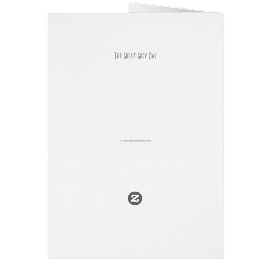 De Grote Grijze Uil GCNM (Achterkant)