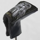 De Grote Grijze Uil PCNM Golfheadcover (3/4 voorkant)