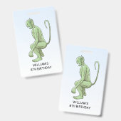 De Grote Groene Goblin Verjaardag Badge (Voor- en achterkant)