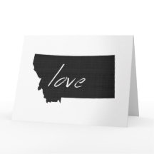 De Grote Groet van Montana van de liefde