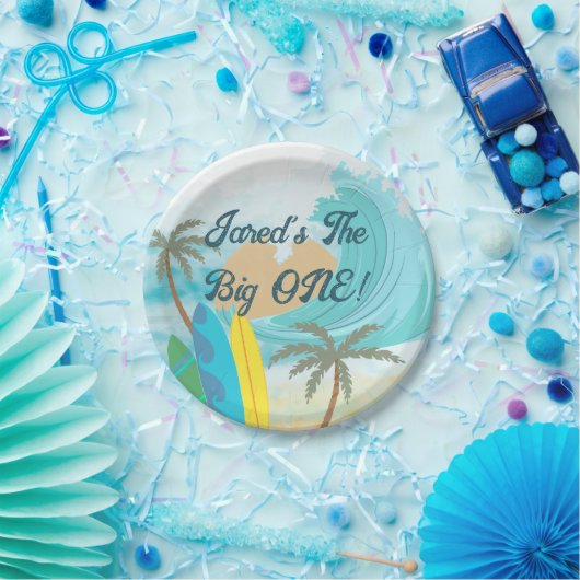 De grote grote golf eerste verjaardag Bord (Feest)