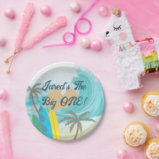 De grote grote golf eerste verjaardag Bord (Feest)