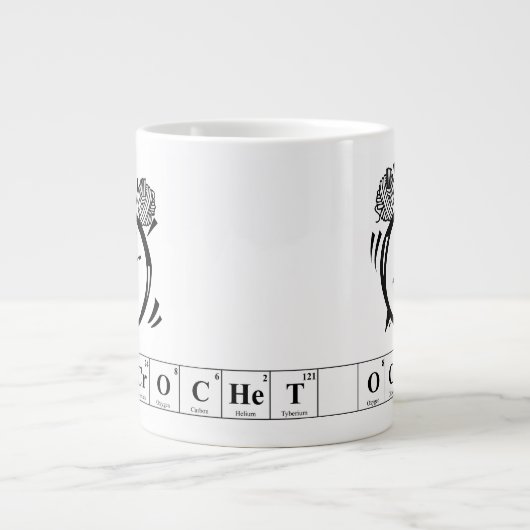 De grote. grote koffiekop (Voorkant)