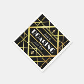 De Grote "Heb een brullende goede tijd" Servet (Hoek)