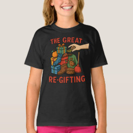 De Grote Her-Cadeau – Grappige Witte Olifant Kerst T-shirt