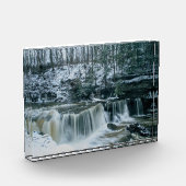 De grote Herfsten van Tinkers Creek op een besneeu Fotoblokken (Links)