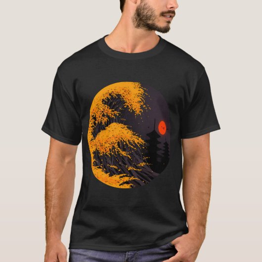 De Grote Herfstgolf T-shirt (Voorkant)