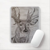 De grote hert muismat (Met muis)