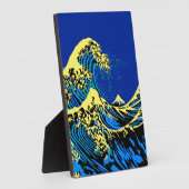 De Grote Hokusai Golf in Pop Art Stijl Accent Fotoplaat (Zijkant)