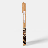 De grote Hokusai Wave Bamboe Inlay stijl Case-Mate iPhone Case (Achterkant / Links)