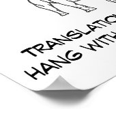 De grote honden poster (Hoek)