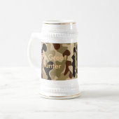 De grote Hunter Camo Stein... Bierpul (Voorkant links)