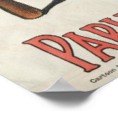 De grote Ierse ventriloquist Poster (Hoek)