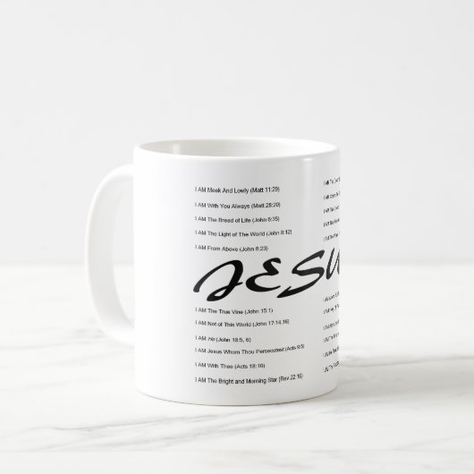 De grote ik ben koffiemok (Voorkant links)